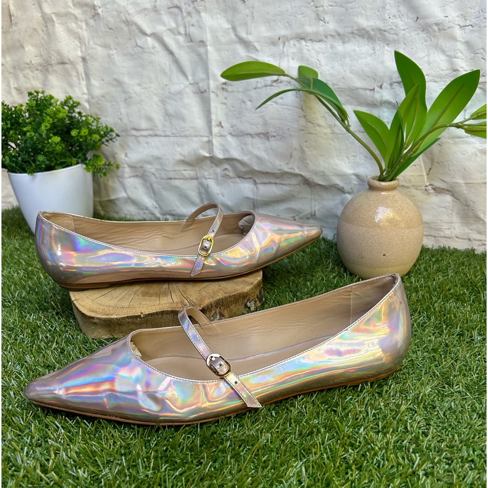 Stuart Weitzman Iridescent Flats - Picture 16 of 16